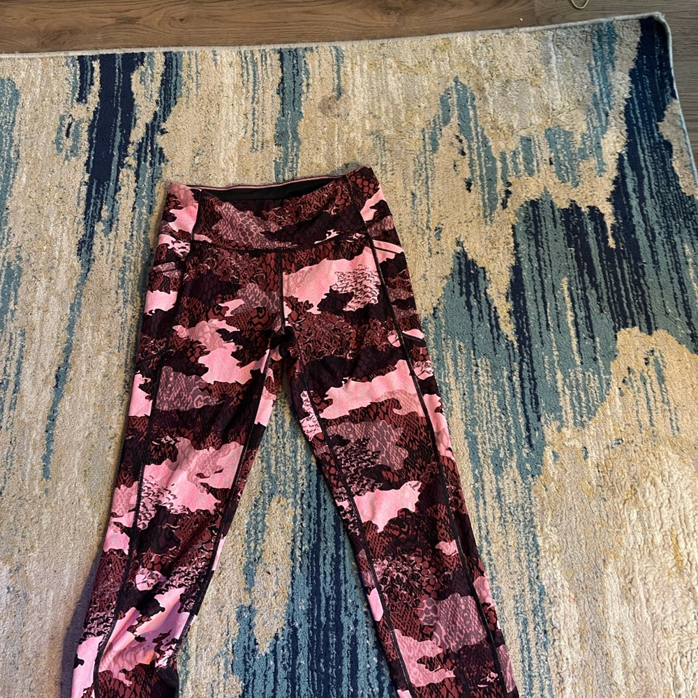 Calvin Klein Pink and Brown women’sLeggings